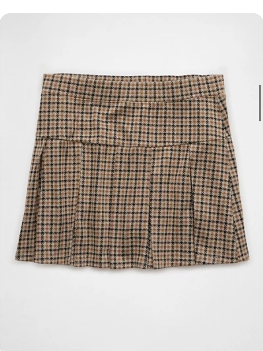 American Eagle Outfitters Plaid Pleated Mini Skort